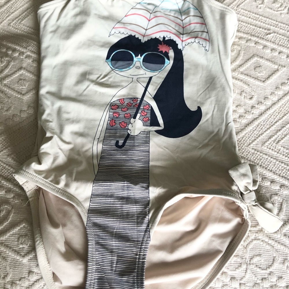 EUC Girls Little Marc Jacobs Swimwear swimsuit.